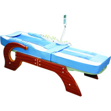 Electric Full Body Jade Roller Table de Massage Tourmaline Stone Automatic Spine Massage Bed with Far Infrared Heat